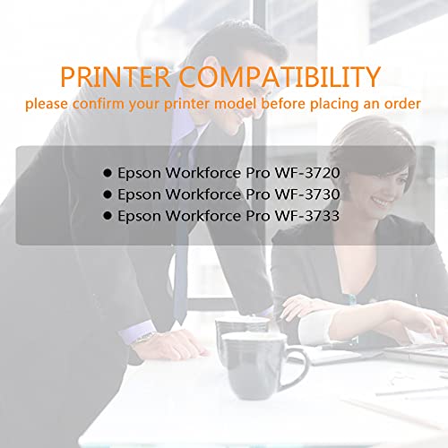 Run Star 2 Packs Remanufactured for 702XL T702XL Magenta Ink Cartridge Replacement for Epson 702XL T702XL use for Epson Workforce Pro WF-3720 WF-3730 WF-3733 Printer (2 Magenta) - Image 2