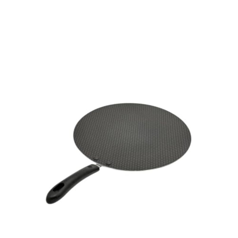 35cm Stripe Tawa Pan, Premium Non-Stick Round Cooking Surface, Durable Scratch-Resistant Coating, Ergonomic Heat-Resistant Handle for Comfortable Grip, Even Heat Distribution for Perfect Roti - Image 3