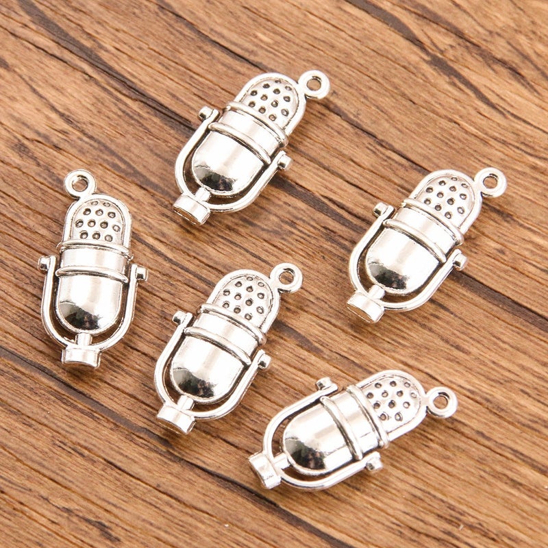 34 Designs Musical Note Pendants Alloy Jewelry Accessories 28 pendant 13X 26mm 3.4g