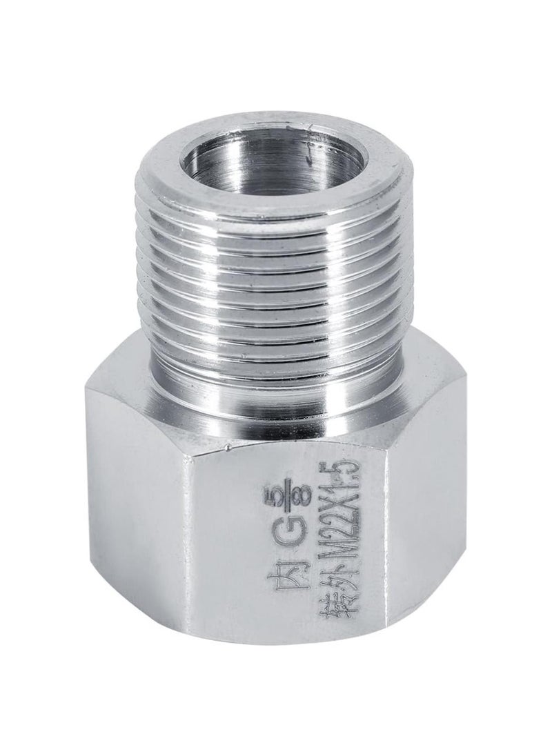 Generic - CO2 Regulator Fish Tank Equipment CO2 Cylinder Adapter Connector Converter for Aquarium 4 Sizes (Female G5/8 to Male W21.8) - Image 1