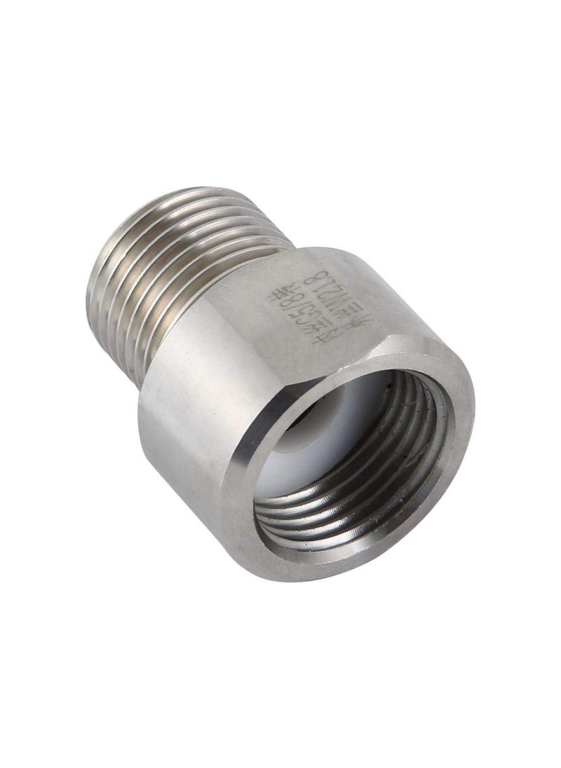 Generic - CO2 Regulator Fish Tank Equipment CO2 Cylinder Adapter Connector Converter for Aquarium 4 Sizes (Female G5/8 to Male W21.8) - Image 1