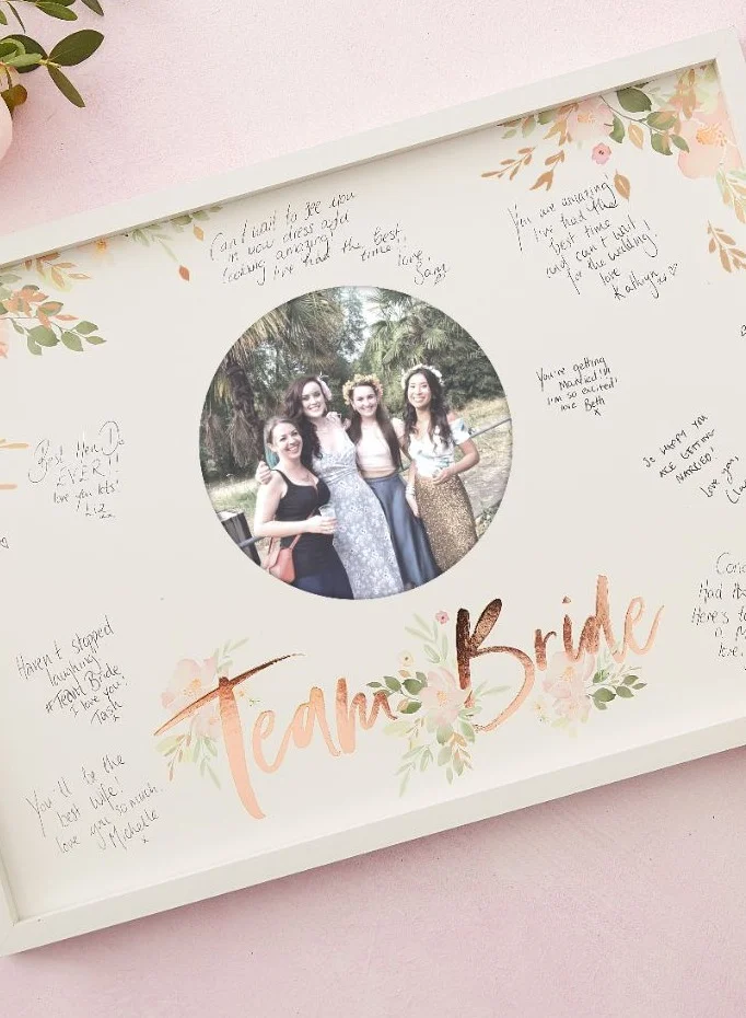 Ginger Ray Frame Guest Book