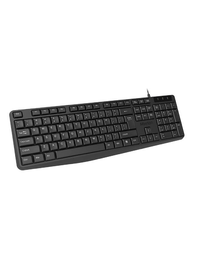Meetion Standard USB Chocolate Keyboard K200 - Image 1