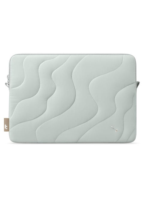 Terra-A27 360 Protective Puffy Laptop Sleeve for 14-inch MacBook Pro M4/M3/M2/M1 Pro/Max A3112 A3401 A3185 A2992 A2918 A2779 2024, 13.5/13.8-inch Surface Laptop 7(Copilot+ PC)/6/5/4/3 Eco-Friendly Laptop Sleeve