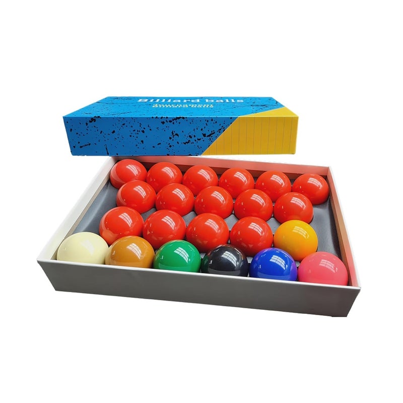 JBB Billiard Snooker Balls Set, 22 Balls, 52.5mm (2 1/16 inches) Per Ball, AA Grade - Image 2