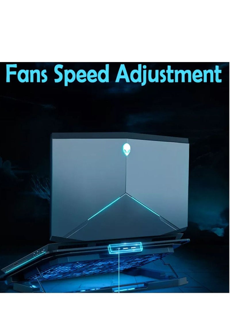 Generic - Cooling Pad PEIPAH- 6 (NCP-066) - (6x60mm Fan, Adjustable Speed, Super Silent, Rapid Cooler, For Gaming, Strong Wind) - Image 1