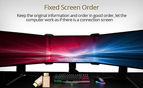 FUERAN HDMI edid Emulator–Through for Video Splitters, Switches, Extenders & AV Receivers – Dummy hdmi Emulator, Stable Signal Output(3840x2160@59Hz(default-1080P)) - Image 5