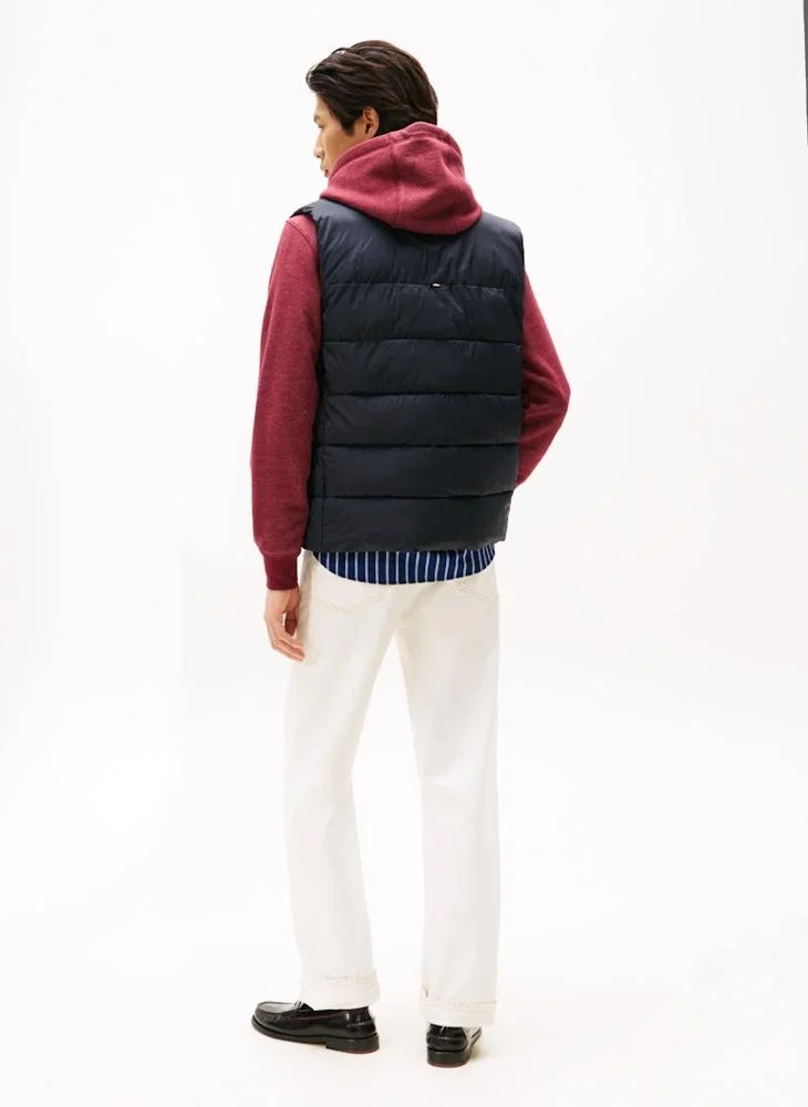 TOMMY HILFIGER Logo Gilets Puffer Jacket