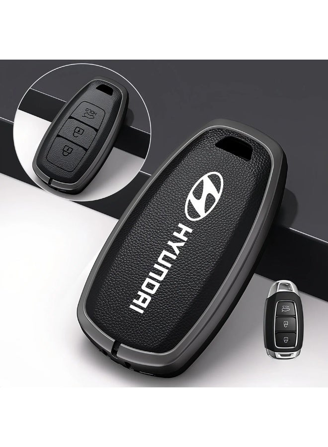 Suitable for the car key covers of Hyundai ix35, Hyundai ix25, Hyundai Sonata,Hyundai elantra, Hyundai Santafe and Hyundai Mistra.High-end car key cover