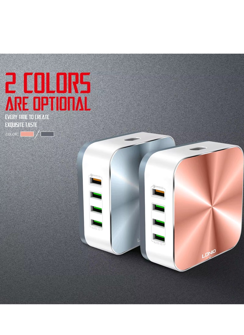 LDNIO 50W Fast charing desktop charger 8 USB ports quick charge  - Image 3