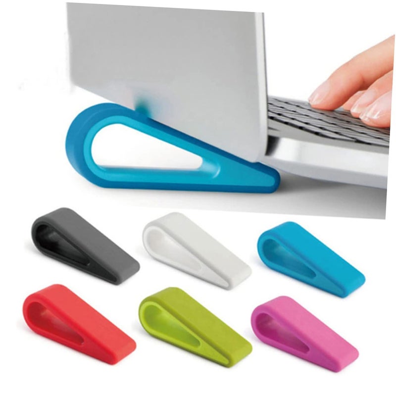 Gatuida Adjustable Laptop Stand Cooling Piece Set Green for Enhanced Height and Stability Ergonomic Design Compatible Notebooks - Image 5