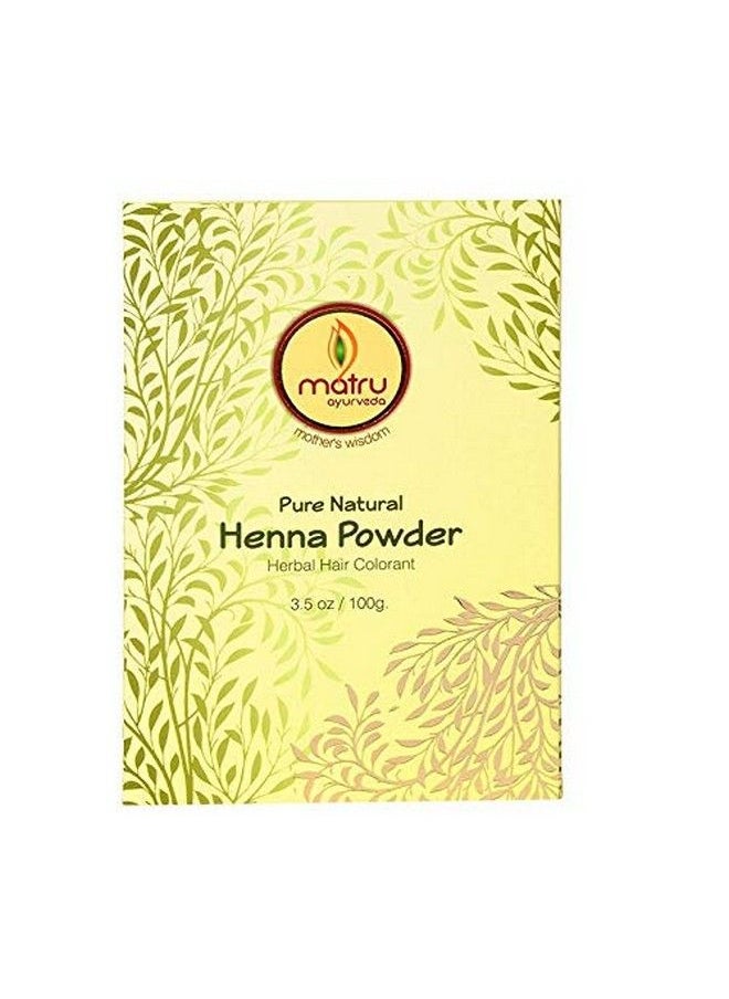 MATRU AYURVEDA Henna Powder 200 Gm (100Gx2)  - Image 1