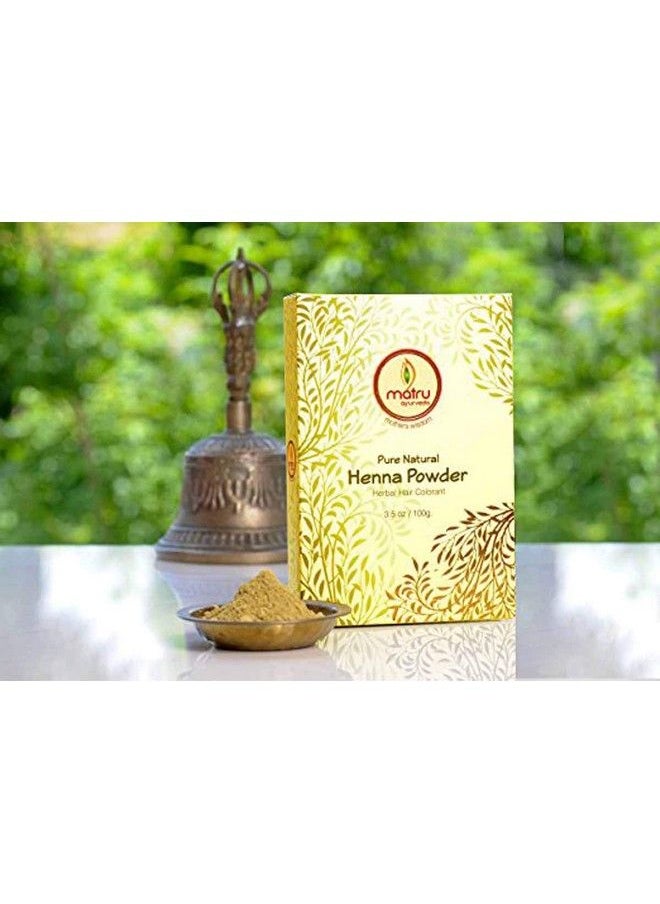 MATRU AYURVEDA Henna Powder 200 Gm (100Gx2)  - Image 3