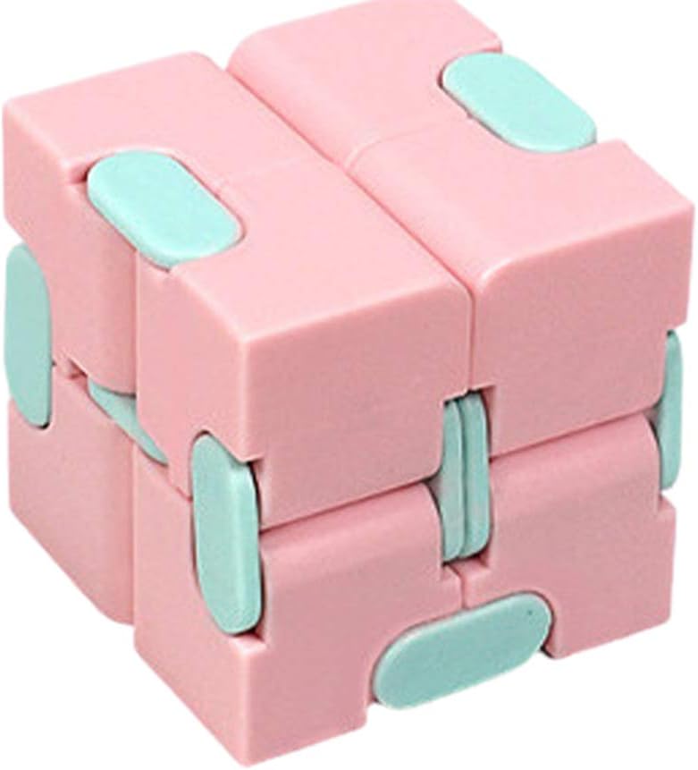 klarako Infinity Fidget Cube for Children and Adults Stress and Anxiety Relief Cool Hand Mini Kill Time Toys Infinity Cube for ADD ADHD - Image 1