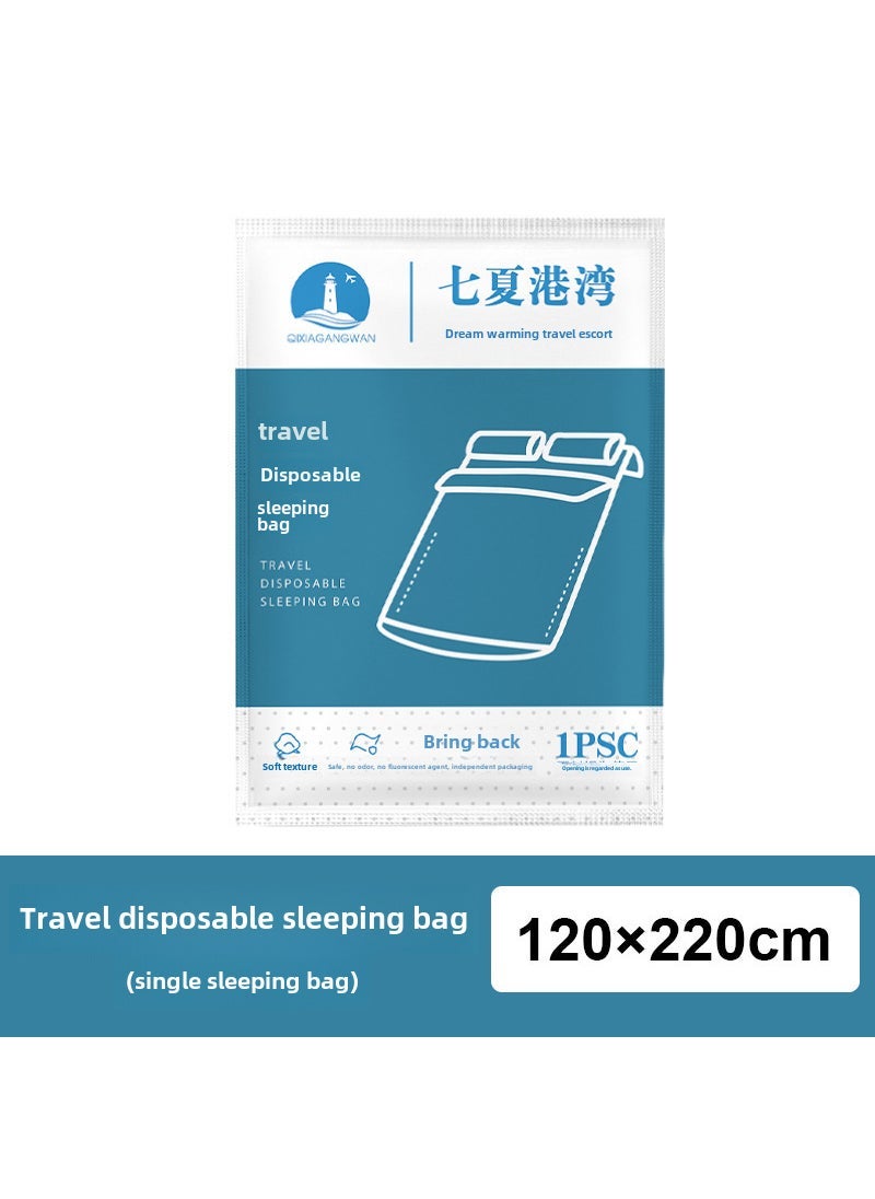 Generic Disposable Double Bedding Set 4-Piece Single sleeping bag 120*220 