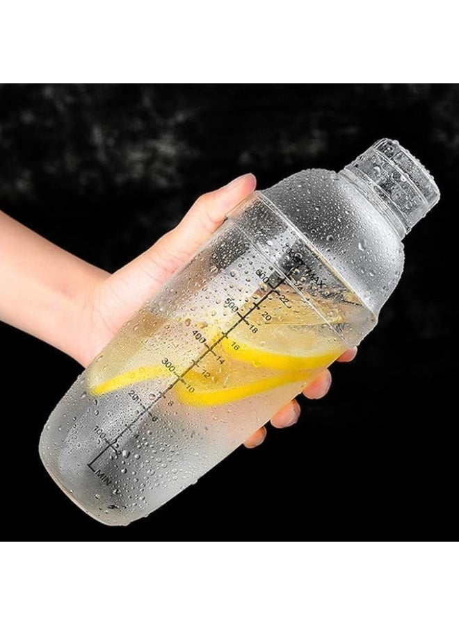 Transparent Cocktail Measuring Wine Mixer with Integrated Scale – Professional Beverage Shaker and Bar Tool for Accurate Measurement and Perfect Cocktail Mixing – Durable, Clear Design for Home and Bar Use - Image 2