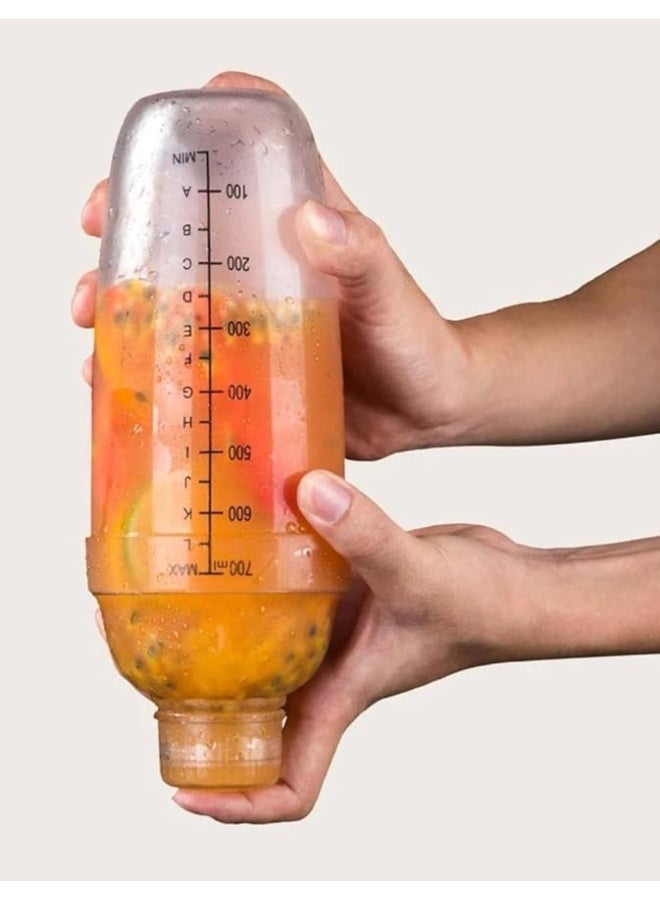 Transparent Cocktail Measuring Wine Mixer with Integrated Scale – Professional Beverage Shaker and Bar Tool for Accurate Measurement and Perfect Cocktail Mixing – Durable, Clear Design for Home and Bar Use - Image 5