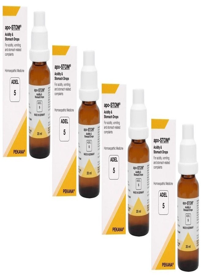 HOMEOVED ADEL - 5 Acidity & Stomach Drops(Pack of 4) - Image 1