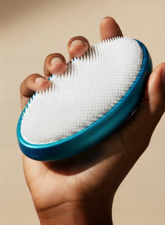 Wizker Premium Ingrown Hair Exfoliating Brush, 2-in-1 Soft + Firm Face Body Exfoliator for Sensitive Skin, Prevents Razor Bumps, Shave, Laser, Wax, Epilation, Dermaplaning – Waterproof, Mold Resistant - Image 2