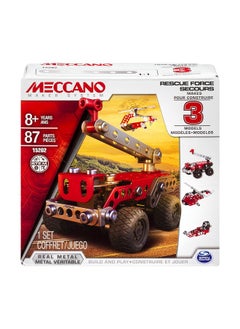 Meccano Erector Multimodels Rescue Squad 3 Model Set  - Image 2