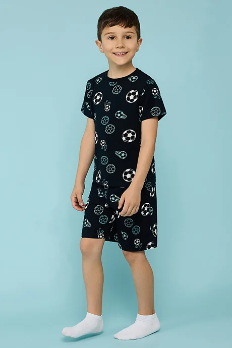 R&B Printed Shorts Pyjama Set