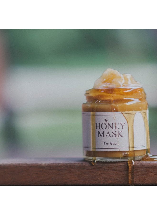 I'M FROM ] Honey Mask 4.23oz | wash off type, real honey 38.7%, Mature skin, Deep moisturization, Nourishment,and Clear Complexion.  - Image 2