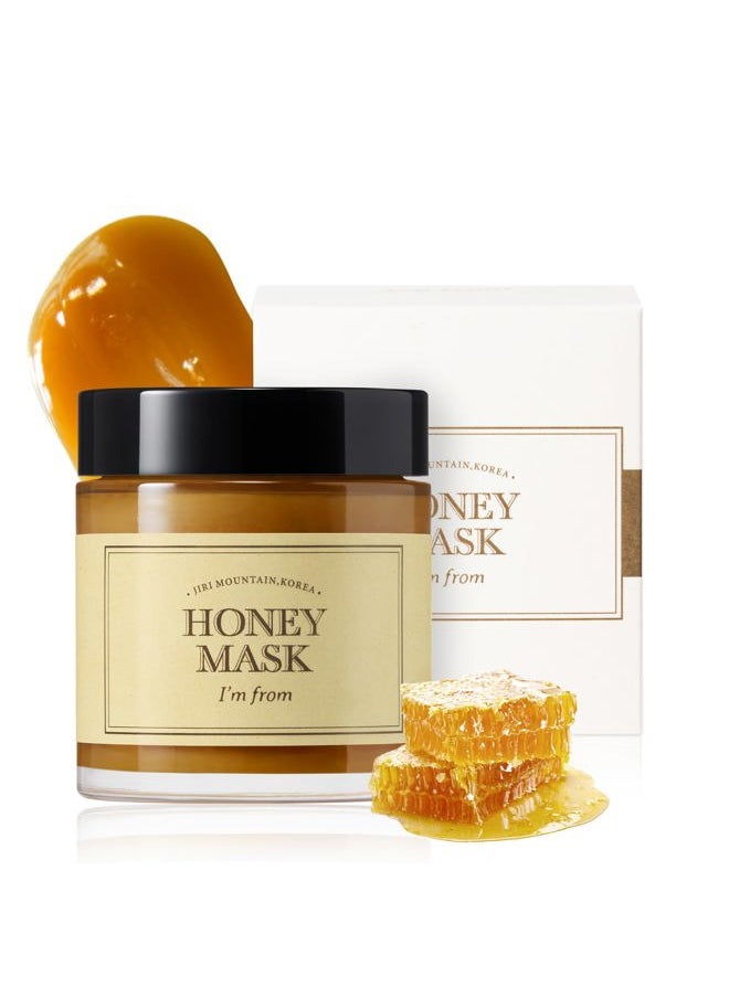 I'M FROM ] Honey Mask 4.23oz | wash off type, real honey 38.7%, Mature skin, Deep moisturization, Nourishment,and Clear Complexion.  - Image 1