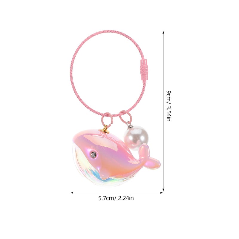 Keychain Decoration Whale Pendant Keychain Whale Pendant Whale Keyring Decor Whale Decoration Keychain Cute Whale Ornament - Image 5