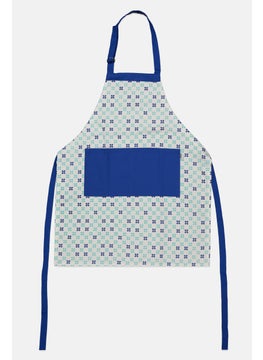 Sttelli Floral Pattern Adjustable Kitchen Apron, White  - Image 3