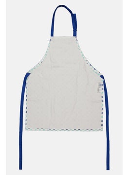 Sttelli Floral Pattern Adjustable Kitchen Apron, White  - Image 2