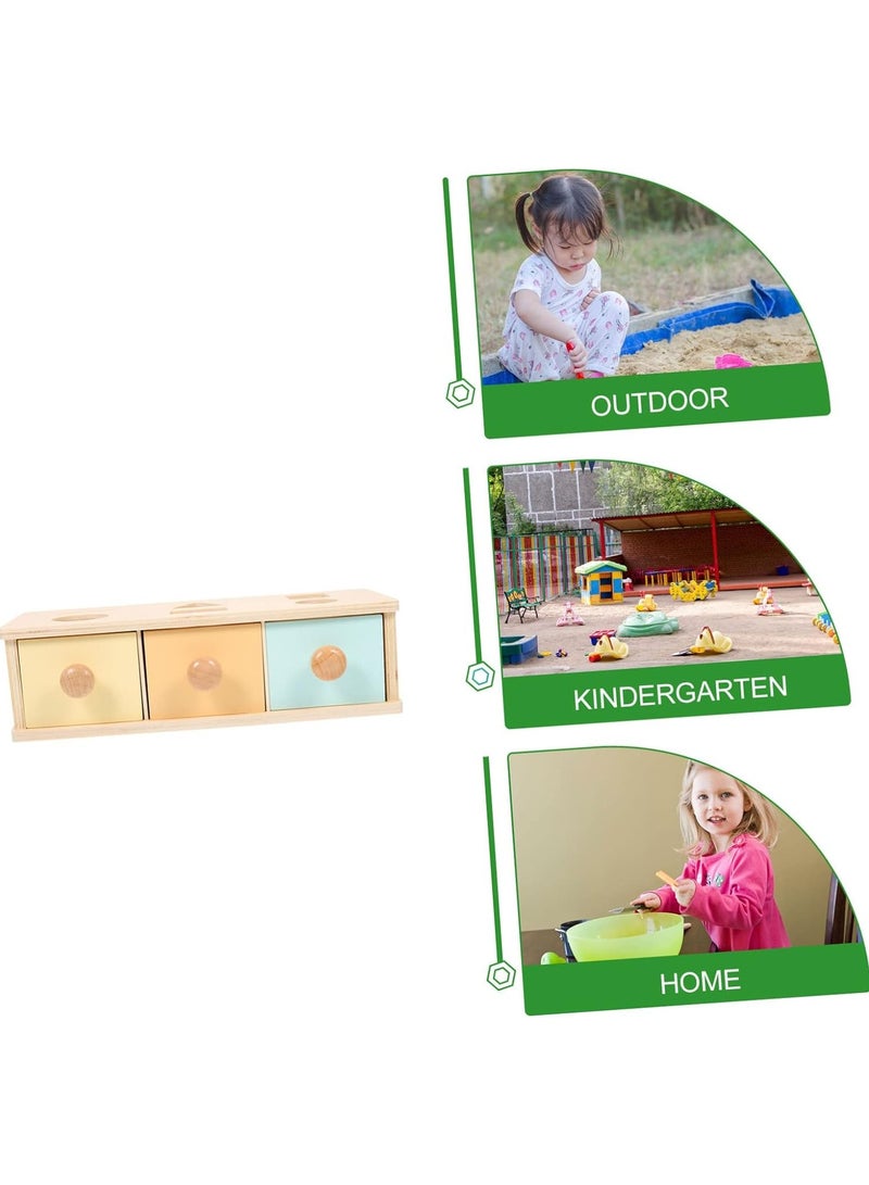 MYK Box Intellectual Teaching Aids Childrens Toys Wood Learning Educational Toys Kidcraft Playset Children Plaything Sports Toys Motor Skills Training... - Image 3