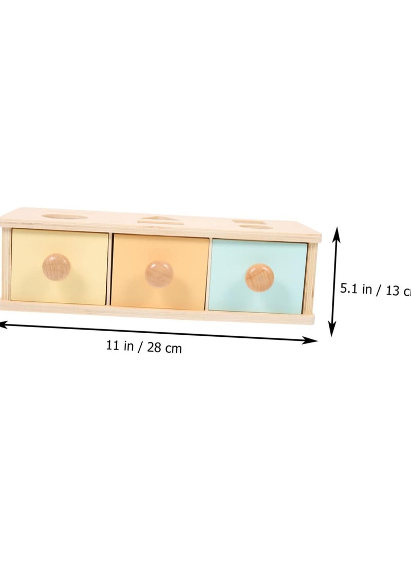 MYK Box Intellectual Teaching Aids Childrens Toys Wood Learning Educational Toys Kidcraft Playset Children Plaything Sports Toys Motor Skills Training... - Image 4