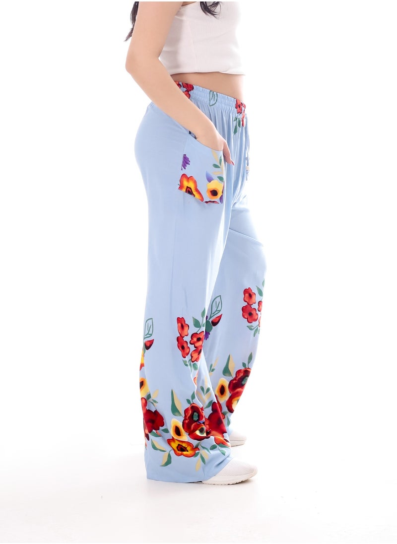 BEBO - Women's printed drawstring pants - Image 1