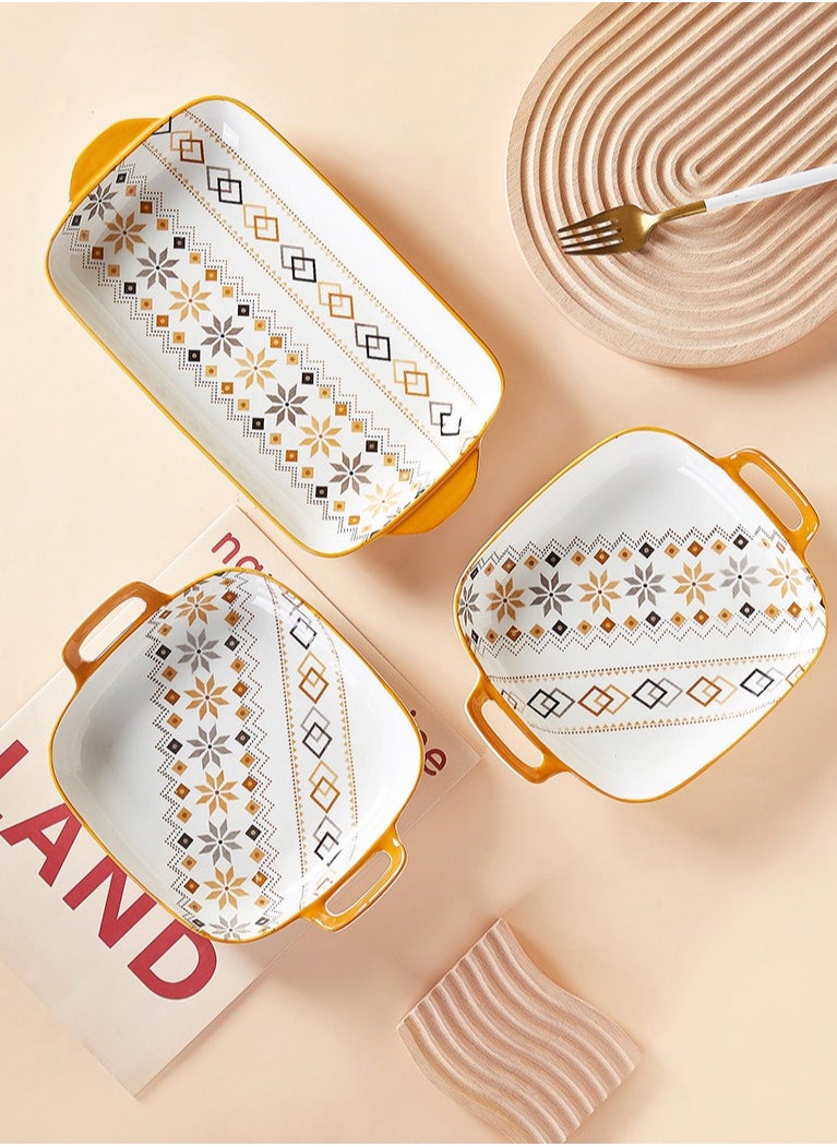 British Chef Porcelain Tableware Set High Quality Gift Box Ceramic,Microwave and Dishwasher Safe,Includes Bowls (6 5-Inch, 1 9-Inch, 6 3.5-Inch, 2 8-Inch), Plates (1 12-Inch, 4 8-Inch),And 6 Spoons,Total 26 pieces  - Image 4