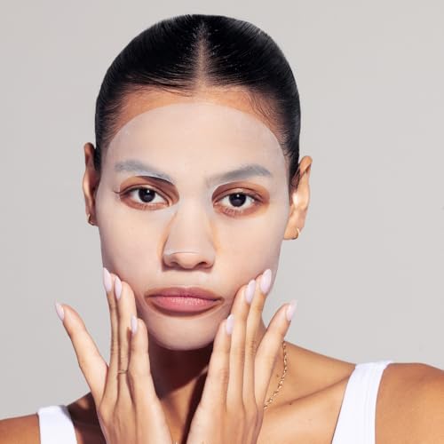 Karuna Hydrating+ Sheet Masks 4-Pack | Deep Moisturizing K-Beauty Face Masks with Hyaluronic Acid & Peptides | For Dry, Aging Skin | Vegan & Cruelty-Free - Image 4