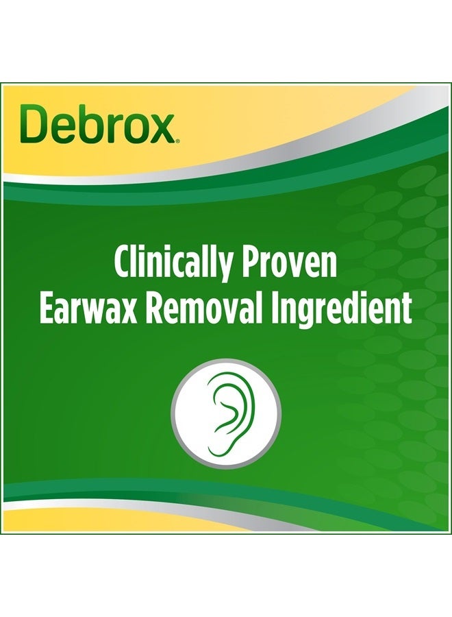 Debrox Ear Wax Removal Drops, Gentle Microfoam Ear Wax Remover, 0.5 Fl Oz, 2 Pack  - Image 2