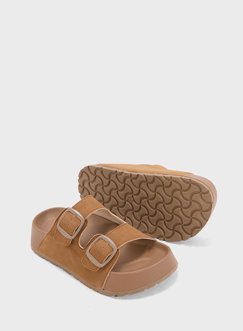 Ginger Casual Double Strap Slide  - Image 3
