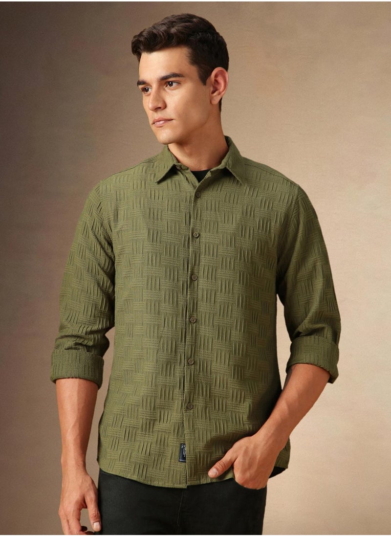 Olive Shirt For Men For Men - pzsku/ZE3B3BD8BBD642A93011DZ/45/_/1734344433/3125f484-2f5f-41b4-a833-1f0369f43b62