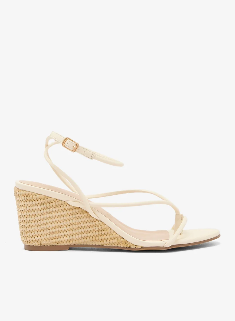 لندن ريبيل Mary Ankle Strap High-Heel Sandals