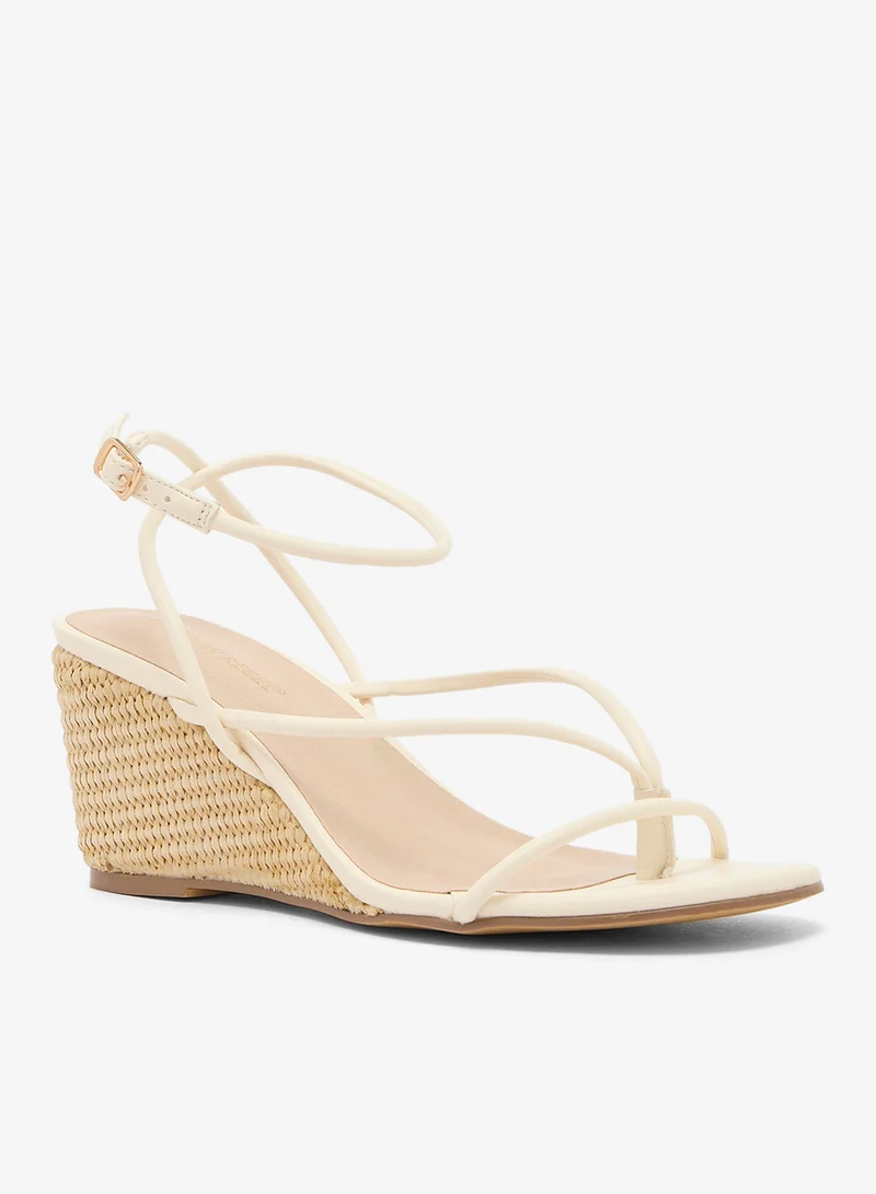لندن ريبيل Mary Ankle Strap High-Heel Sandals