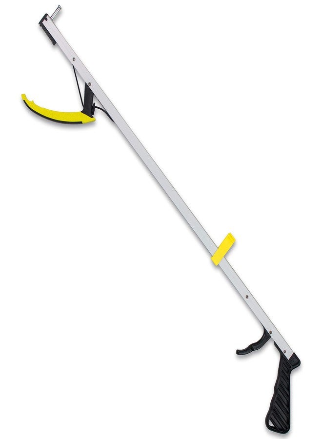 RMS 32" Long Grabber Reacher | Magnetic Tip Helps Pick Up Small Objects | Fitted with Post to Assist with Dressing | Mobility Aid Reaching Assist Tool, Arm Extension (32 Inch) - Image 1