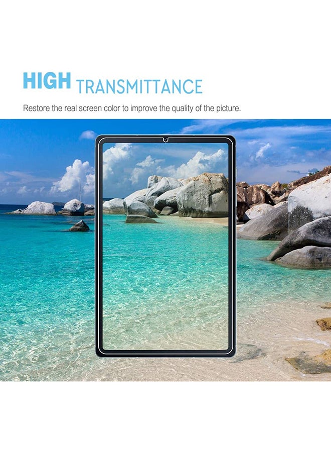 DUSALA Premium Quanlity Tempered Glass Screen Protector For Samsung Galaxy Tab S6 Lite 10.4 inch Clear - Image 4
