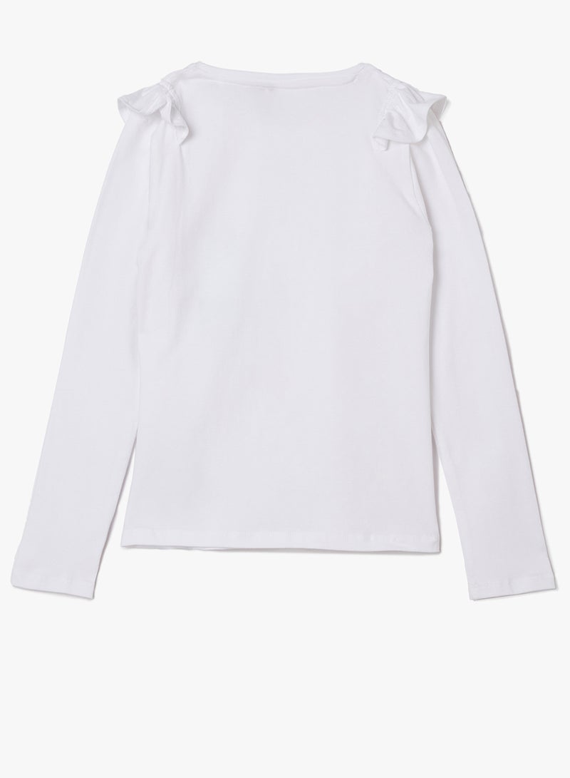 GUESS Kids Graphic Crew Neck T-Shirt - Image 2