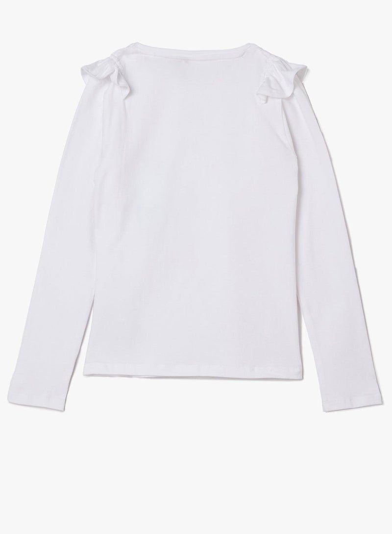 GUESS Kids Graphic Crew Neck T-Shirt - Image 3