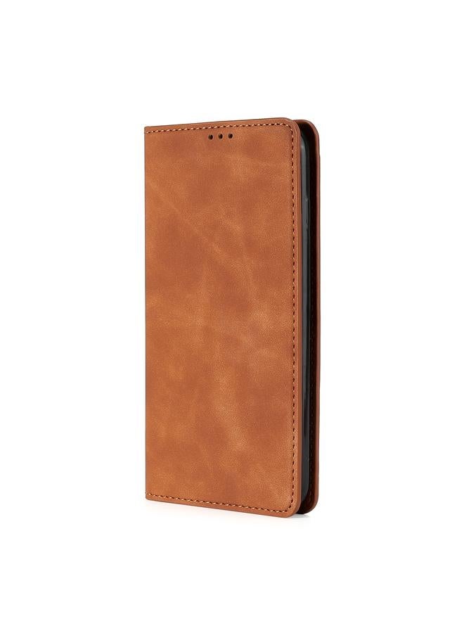 S-TOP Case For OPPO K10 5G Global Skin Feel Magnetic Flip Leather Phone Case - Image 2