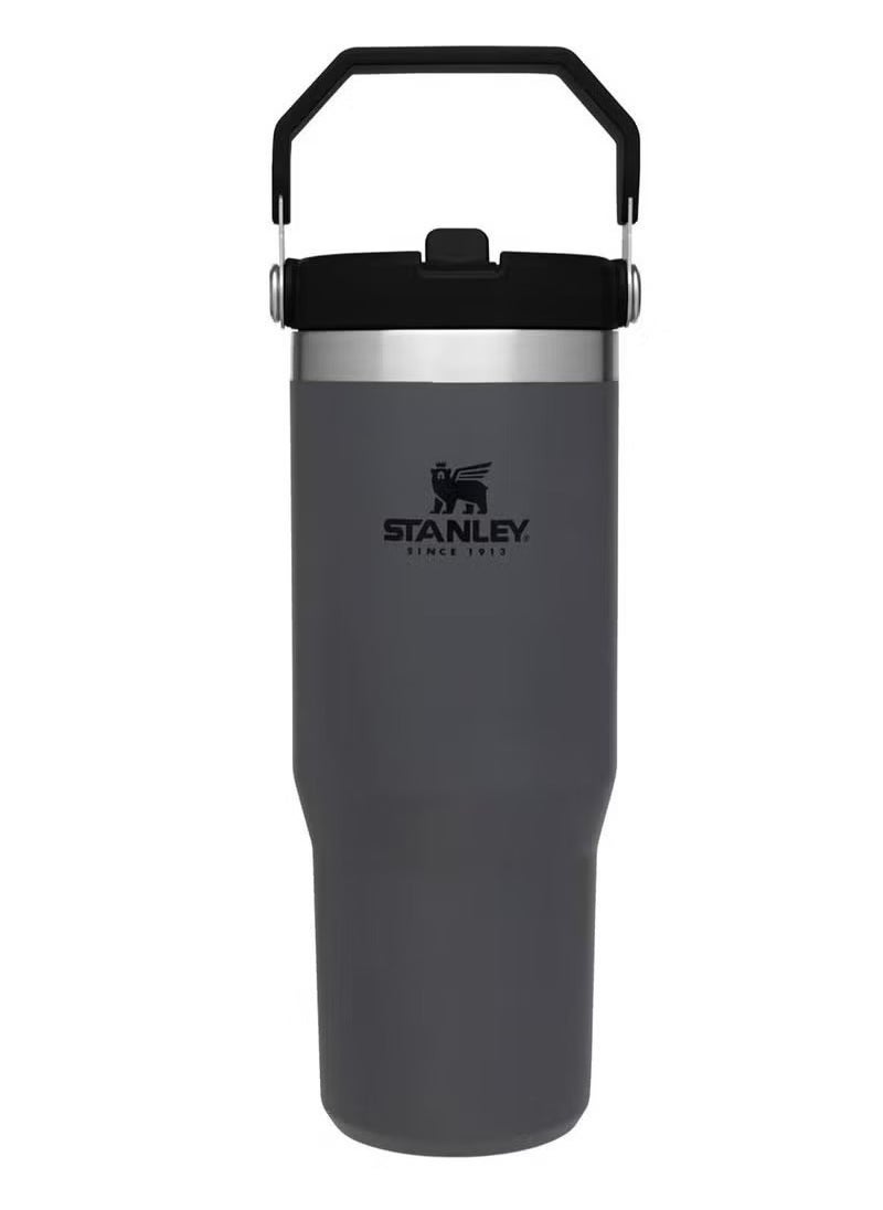 Stanley - IceFlow 30oz Stainless Steel Tumbler with Straw – Vacuum Insulated Reusable Water Bottle for Home, Office, or Car – Leak-Resistant Flip Lid Keeps Drinks Cold for 12 Hours or Iced for Up to 2 Days – Durable, Eco-Friendly Travel Cup for Daily Use - Image 1