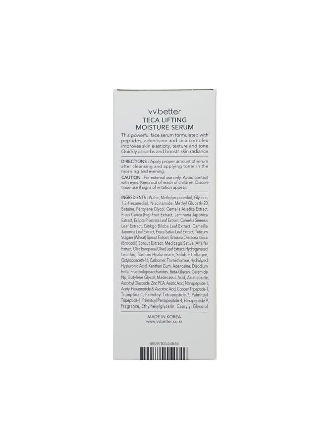 VVBETTER Centella Asiatica Lifting Serum for Face with Peptides, Niacinamide and Hyaluronic Acid, Hydrating & Brightening Korean Skincare, Glow & Plump Effect, for Sensitive Skin 1.01 fl. Oz  - Image 2