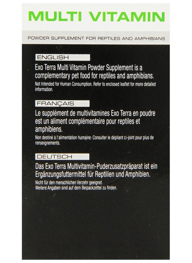 Exo Terra Multi Vitamin Powder Supplement For Reptiles And Amphibians, 2.5 Oz., Pt 1861  - Image 3
