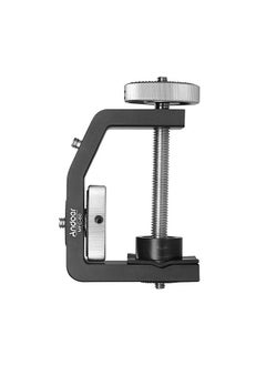 MFC-60 Heavy Duty Photography Desk Tree Clamp Multifunctional C-shaped Clamp Window Glass Clamp for GoPro Action Camera for DSLR Camera Max. 60mm Clamping Distance Max. Load 4kg