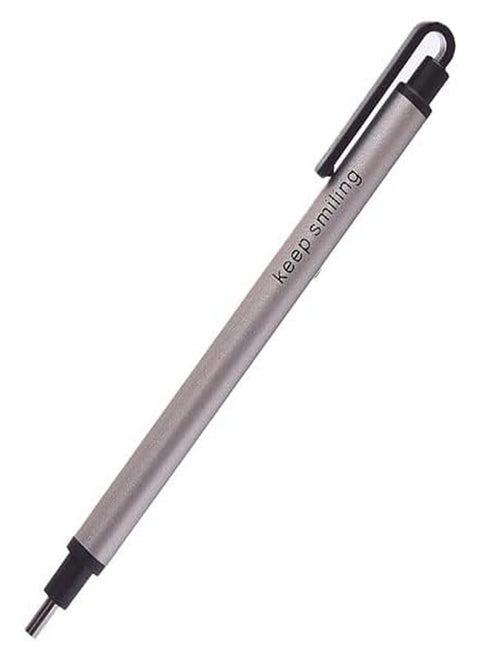 Keep Smiling Mono Zero Round Eraser Stick 2.3ml - Silver